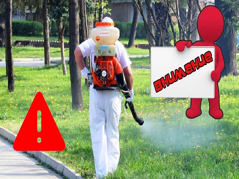 Тази вечер, при подходящо време, започваме пръскане срещу кърлежи, бълхи и комари в тревните площи на града