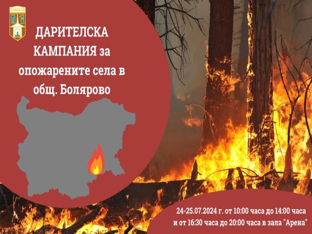 По инициатива на доброволци от с. Говедарци и младежи от гр. Самоков се организира дарителска кампания