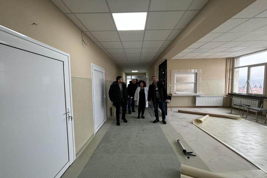 Инспектиране днес работата в блок Б на Хирургично отделение към МБАЛ – Самоков