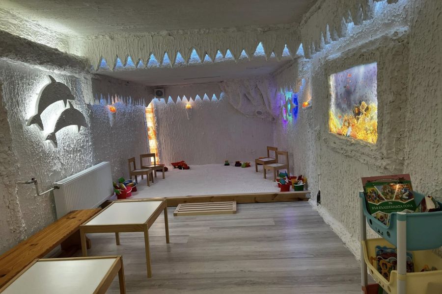 Първата солна стая в детска градина в Самоков