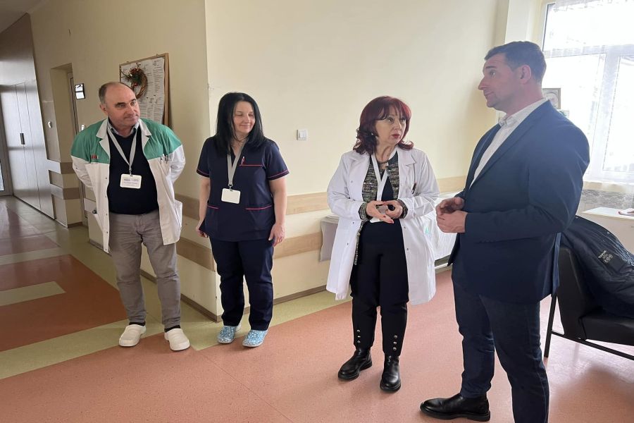 Кметът инж. Ангел Джоргов поздрави най-младите жители на града ни и техните родители